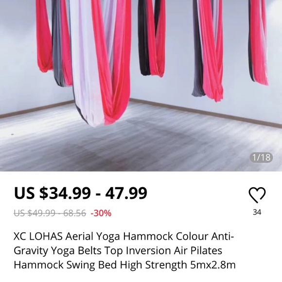 Lohas Hammock or Areal Yoga - Picture 7 of 7